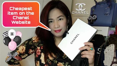 where is chanel the cheapest|cheapest thing on chanel website.